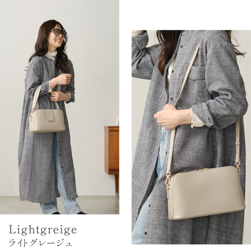 ◆ M＊さま専用◆エバゴス　ポシェット　グレー ebagos 【25AW 予約】2025年9月中旬～9月下旬頃入荷予定トート