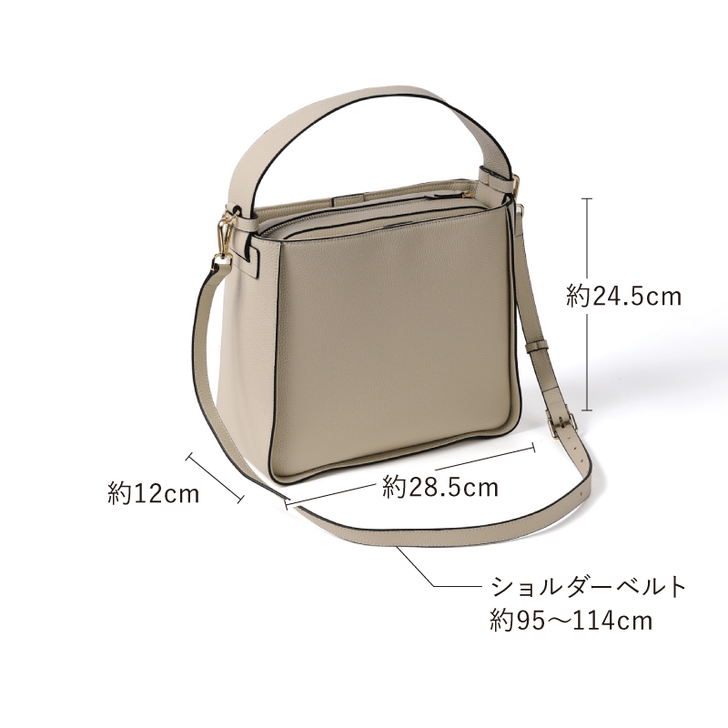 LASIEM ハンドバッグ ショルダーバッグ 本革 レディース 斜