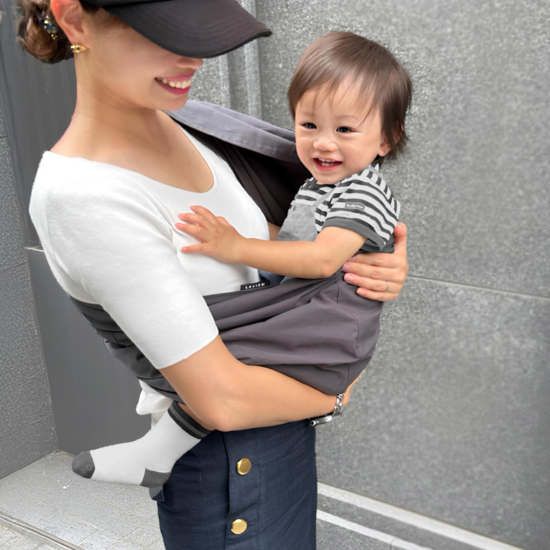 スリング コンパクト 新生児 折りたたみ セカンド抱っこ紐 セカンド抱っこひも 抱っこ紐 抱っこひも ラシエム |  | 02