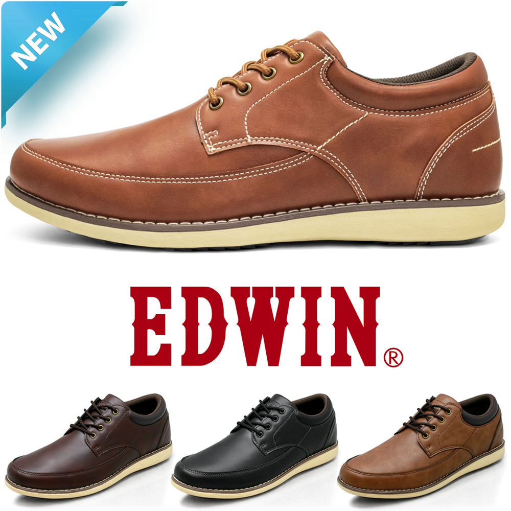 EDWIN（エドウィン） 靴 メンズ カジュアルシューズ 革靴 ビジネス