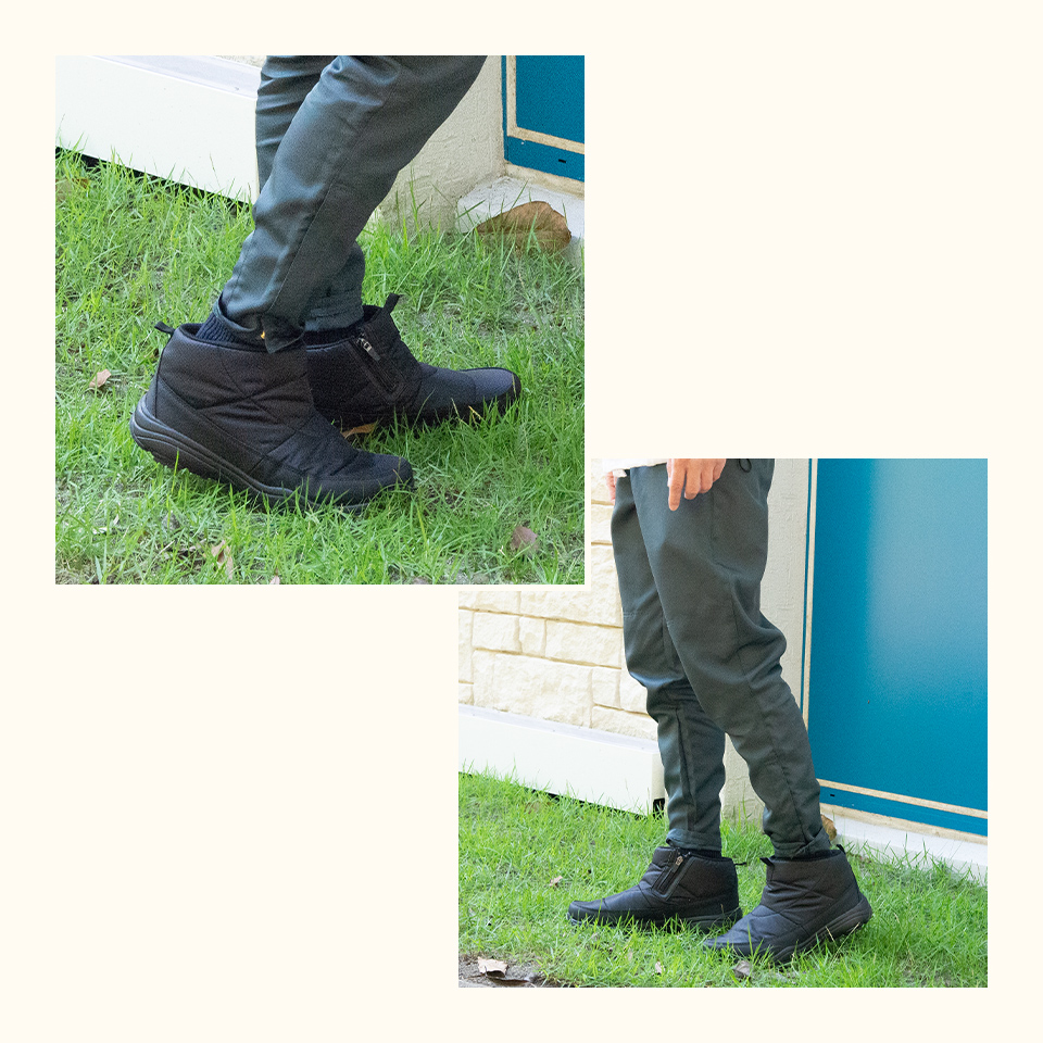 防水 ショート スノーブーツ