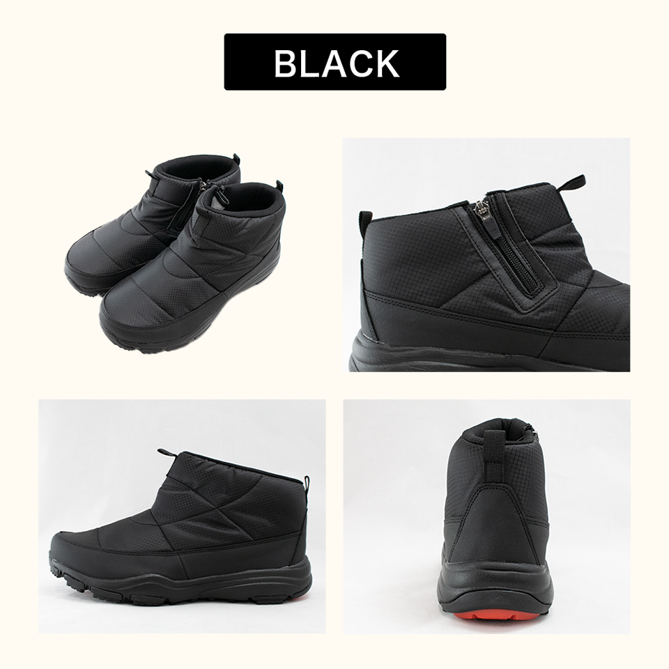 防水 ショート スノーブーツ