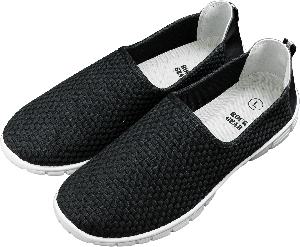 ROCKGEAR メンズ かかとが踏める スニーカー スリッポン ドクター