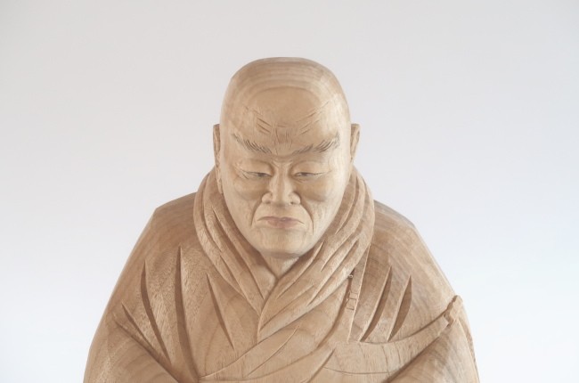 親鸞聖人 立像 仏像 銅像／親鸞聖人像【日展会員・審査員作】 - 富山県高岡市の彫刻