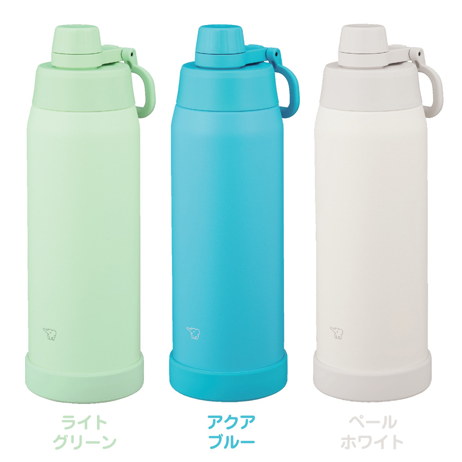 象印（ZOJIRUSHI） シームレス 水筒 1L 1000ml ハンドル キャップ 保冷