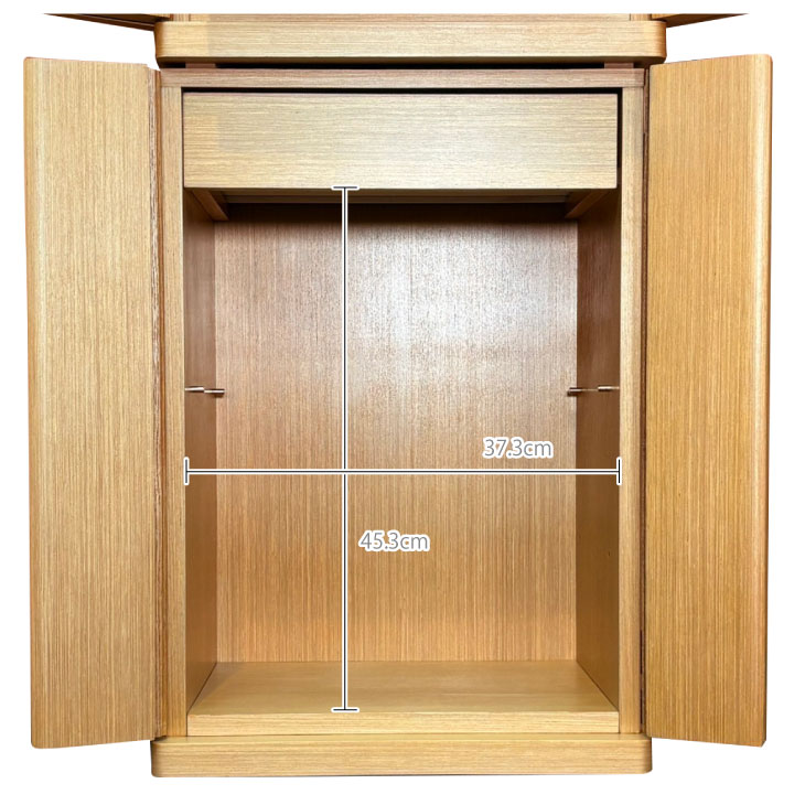 スピッチ台付きライト色下台のサイズ画像画像