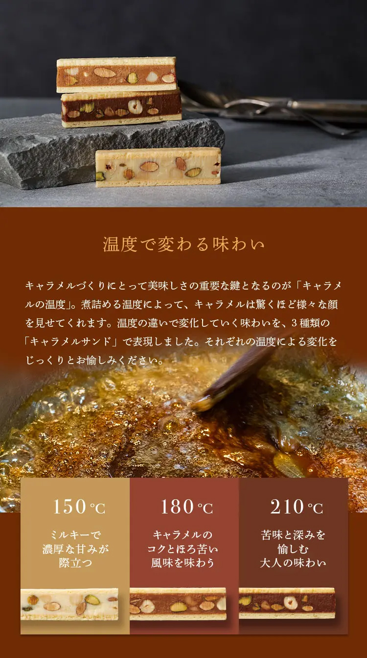 森永製菓 公式 キャラメルサンド 1箱 6本 3種×各2本入り オリジナル