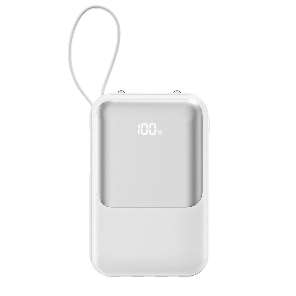 モバイルバッテリー 大容量 23600mAh PD22.5W 急速充電 Type-C出入力 4本ケーブル内蔵 軽量タイプc対応 残量表示 LEDライト 便利グッズ 旅行 出張 停電対策 | ブランド登録なし | 01