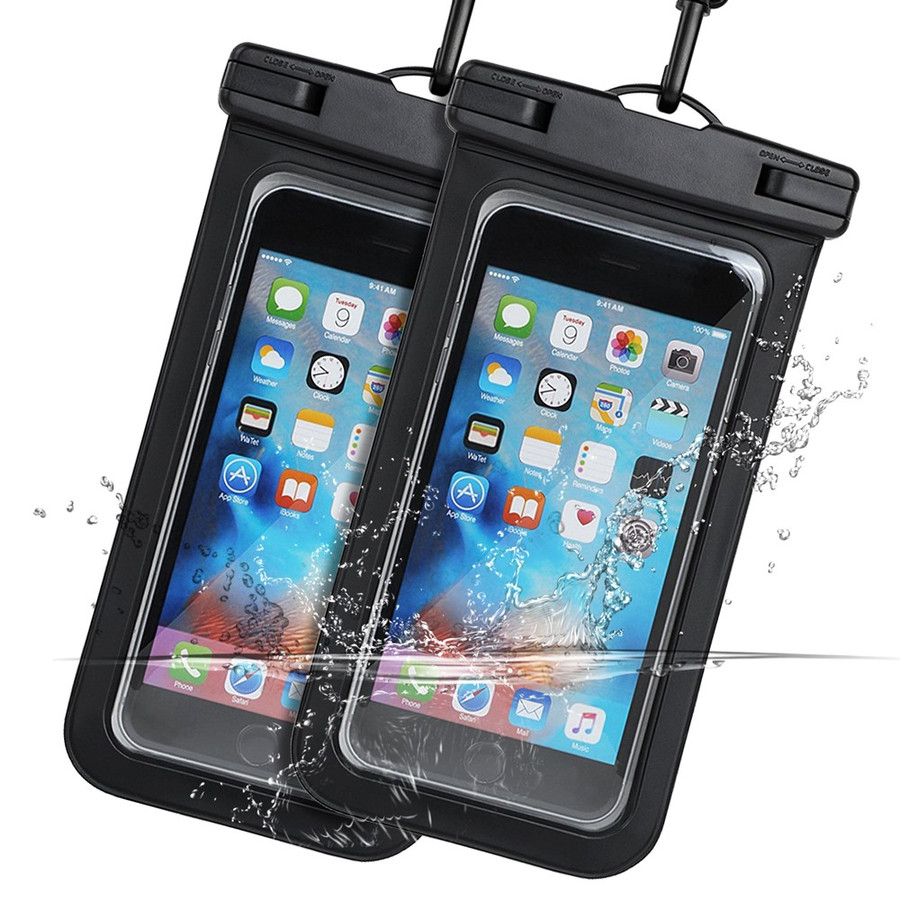 【在庫セール】防水ケース 2個セット 携帯ケース 6.0インチ以下 iPhoneシリーズ機種対応 お風呂 海水浴 水泳など適用 指紋認証//Face ID認証対応 IPX8防水 | ブランド登録なし | 02