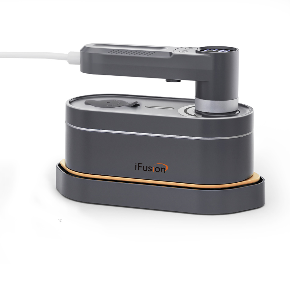 ドライ・スチームアイロン両用 コンパクト 高温除菌消臭 過熱保護（ホワイト） Amazon | Vialove アイロン シワ伸び 立ち上がり早い スチーム