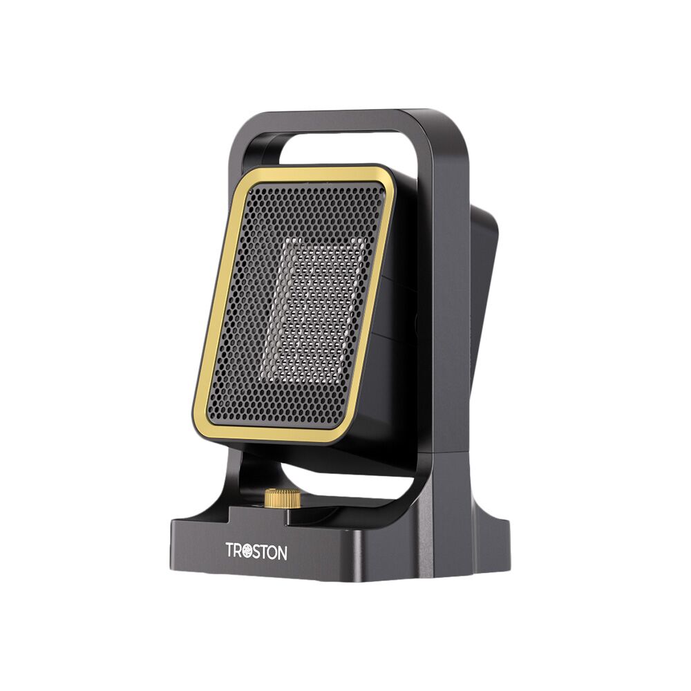 セラミックファンヒーター ファンヒーター 足元暖房 ヒーター 暖房器 左右首振り 速暖タイプ 風量三段階切り替え 一年間保証付き 小型 コンパクト 省エネ | ブランド登録なし | 03