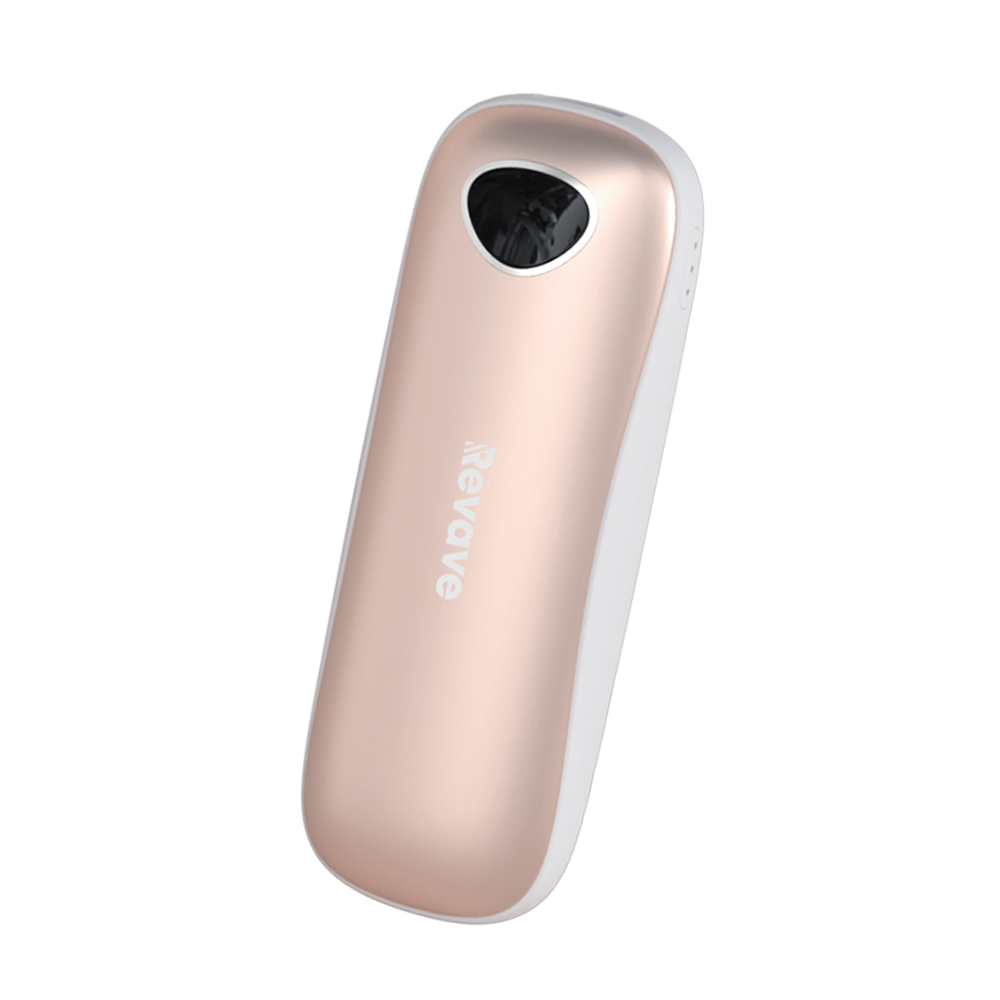 充電式 電気カイロ モバイルバッテリー 6800mAh 大容量 3秒速熱 3段温度調節 急速発熱 温度表示 カイロ ギフト 寒さ対策 省エネ PSE認証 繰り返し使える 軽量 | ブランド登録なし | 02