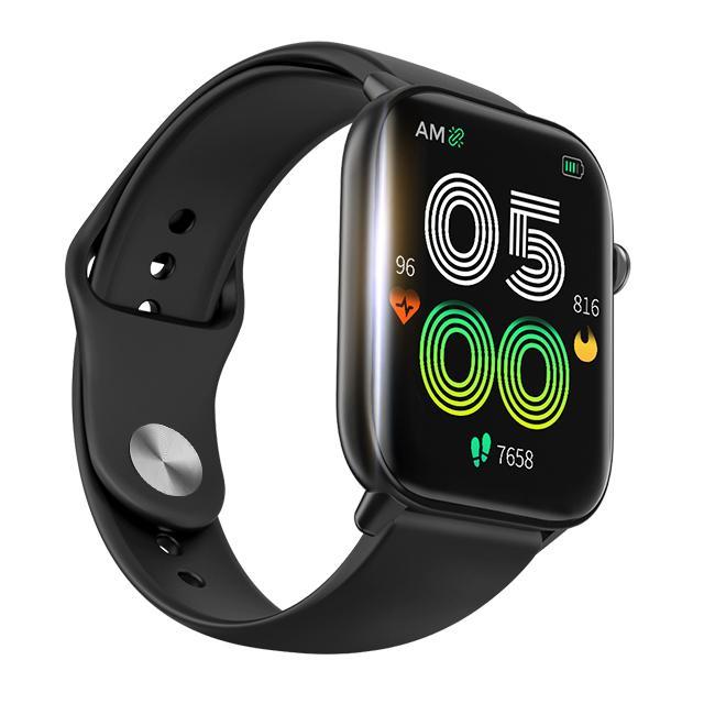 スマートウォッチ M18 Bluetooth5.3対応 1.85インチ大画面 皮膚温変動検知 血中酸素測定 多機能 腕時計 着信通知 GPS連携 IP68防水 レディース メンズ | itDEAL | 01