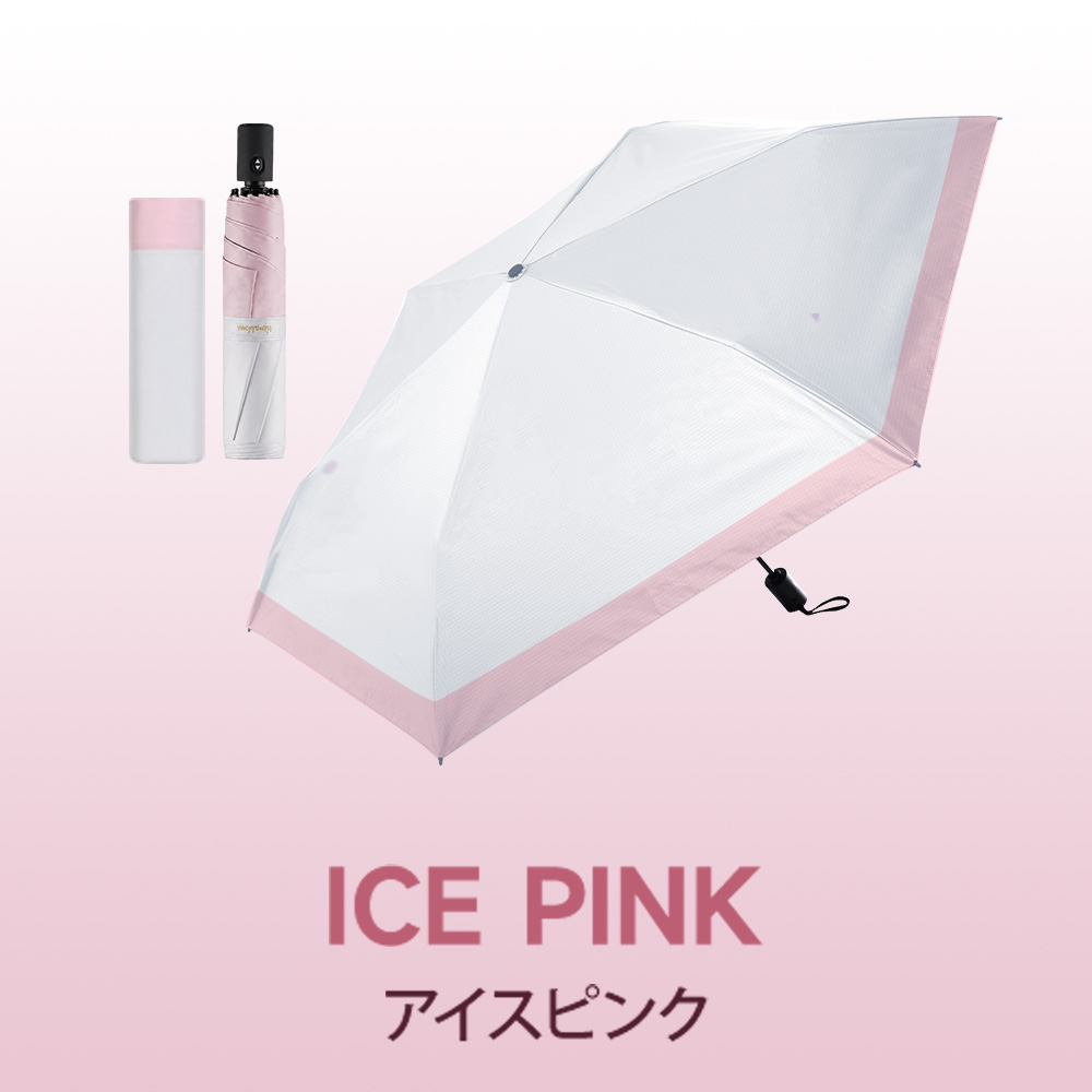 VeraVera ＼新登場&-19℃清涼効果／日傘 6本骨 自動開閉 折りたたみ