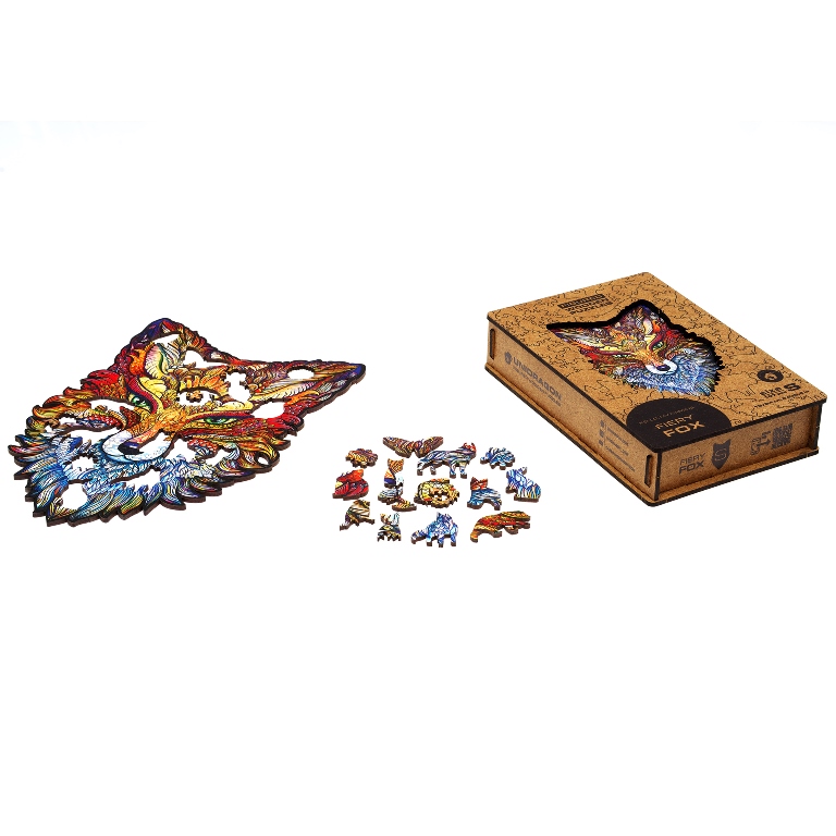 木製 ジグソーパズル ユニドラゴン UNIDRAGON ファイアリー