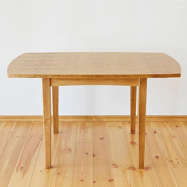 関家具 使い方に合わせて天板の広さを変えられるバーチ材の