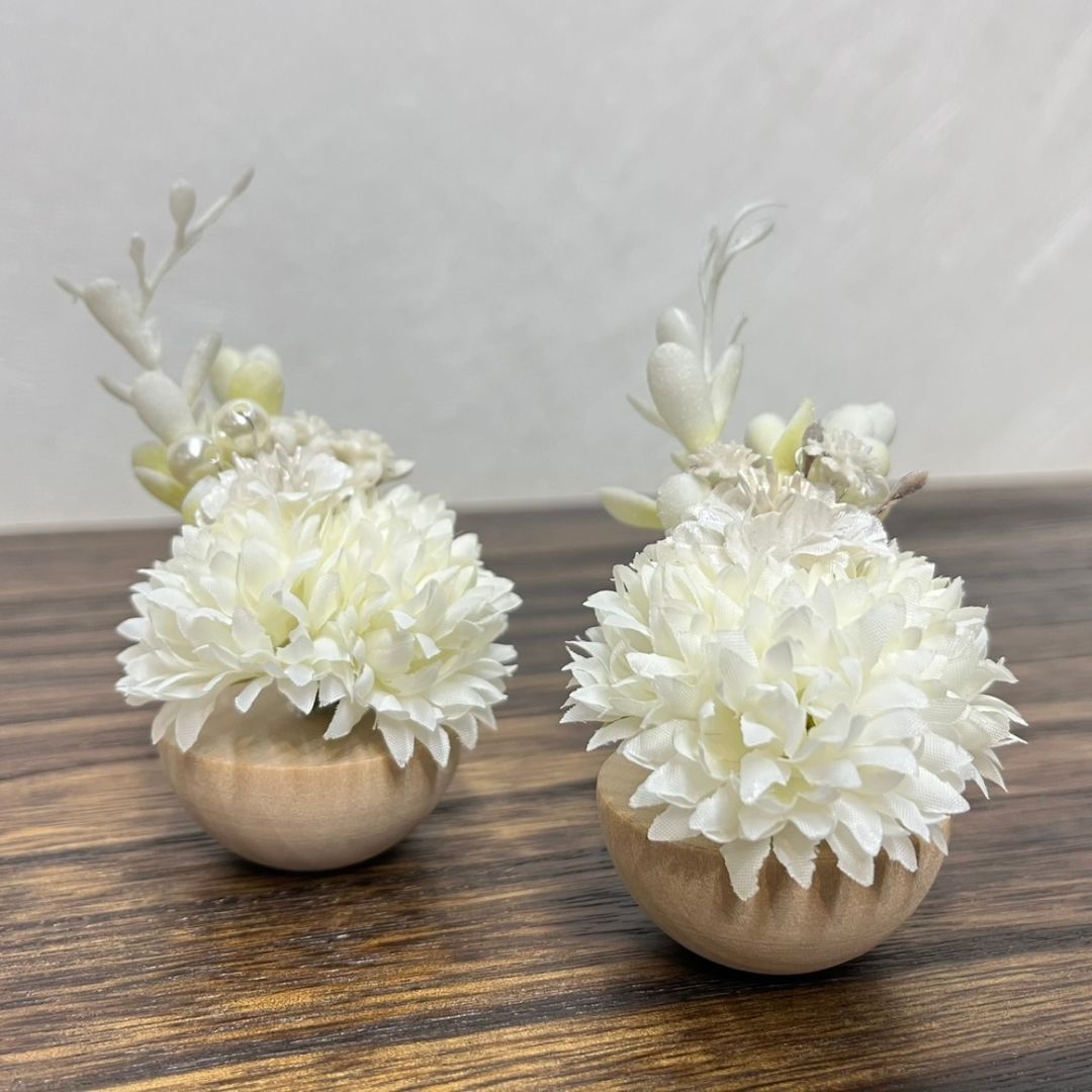 ひろりん様2点おまとめ♡クレイフラワー♡雛人形♡お雛様