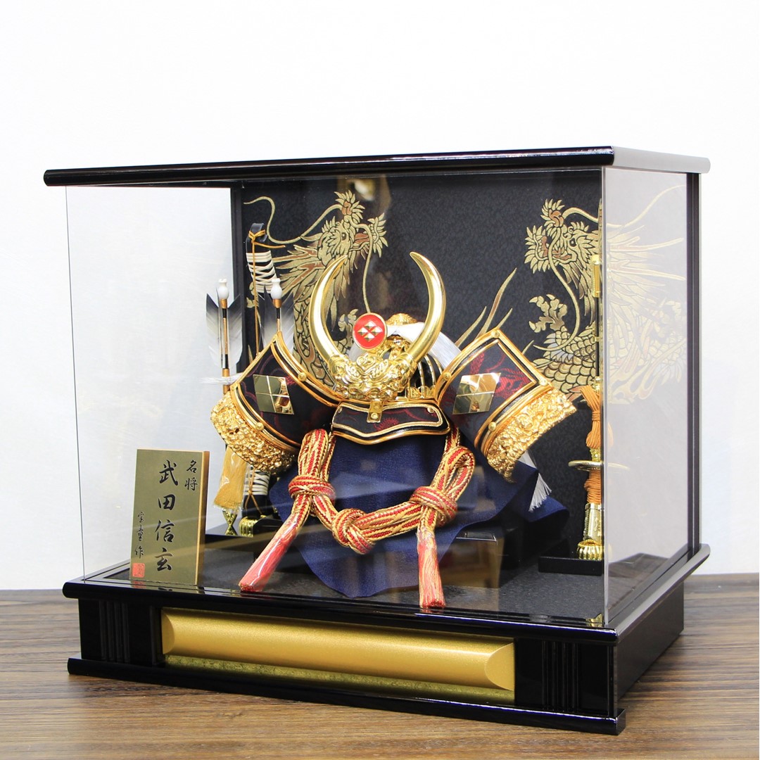 武士の兜 ▪️ ケース付き Amazon | 10号シルバー伊達兜ケース飾りYN31312GKC 五月人形