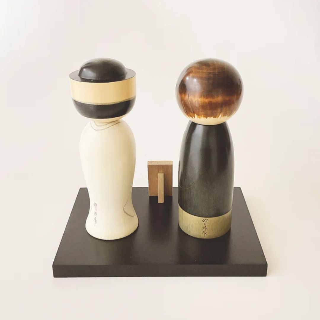卯三郎　こけし　伝統工芸品 群馬県の伝統工芸「創作こけし」より 木のぬくもりを感じる