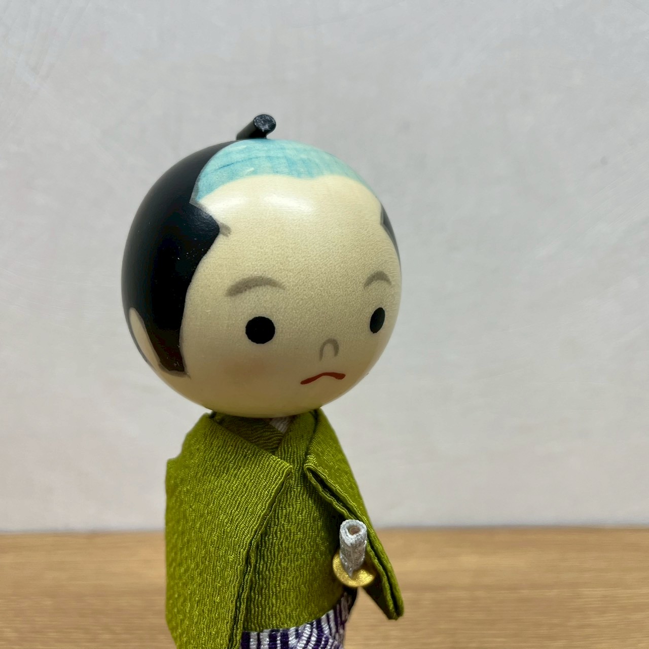 衣裳こけし若侍 日本のお土産に大人気 日本製 木製 民芸品 伝統工芸品