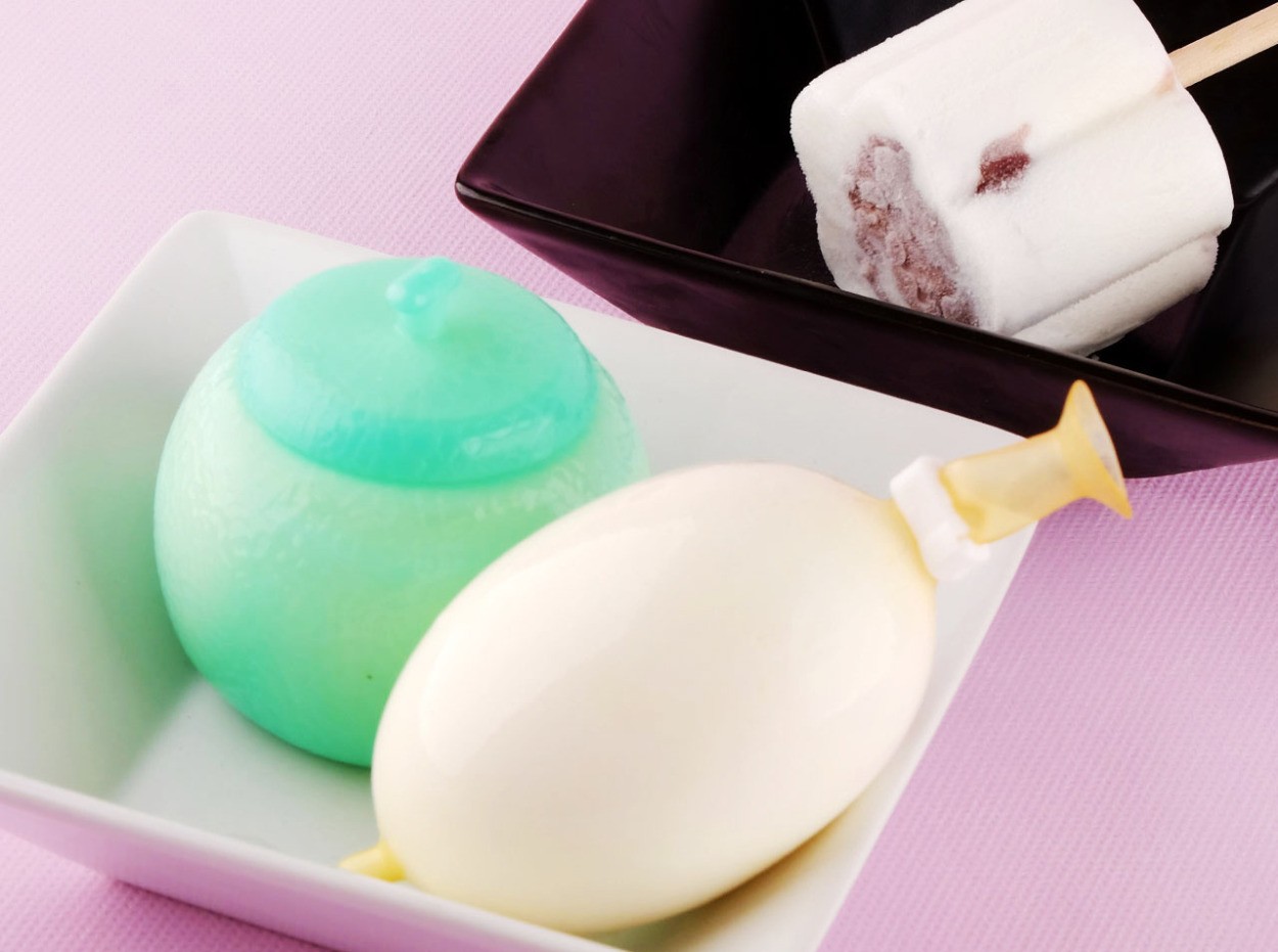 久保田 駄菓子屋さんセット 久保田食品 おっぱいアイスミルク メロン玉