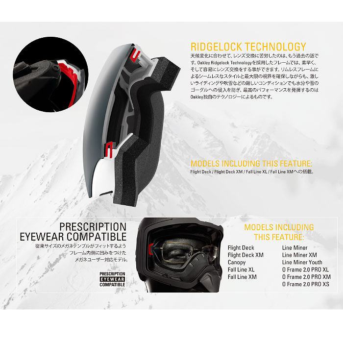 OAKLEY（オークリー） ゴーグル FALLLINE L フォールラインエル OO7099