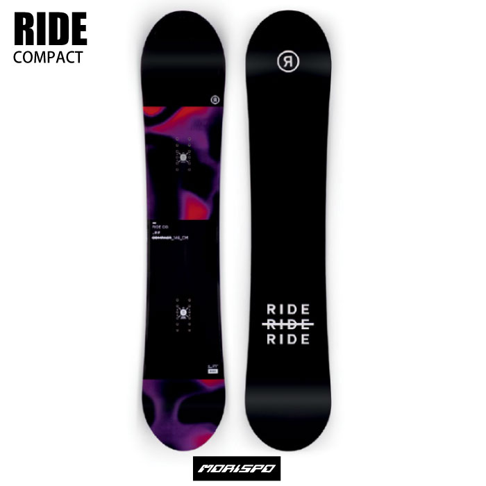 RIDE ライド スノーボード 板 COMPACT コンパクト 19-20 レディース 2020モデル  :00201012003667:モリヤマスポーツ Yahoo!店 - 通販 - Yahoo!ショッピング