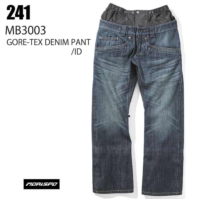 ツです 241 トゥーフォーワン ウェア MB3003 GORE-TEX DENIM PT 21-22