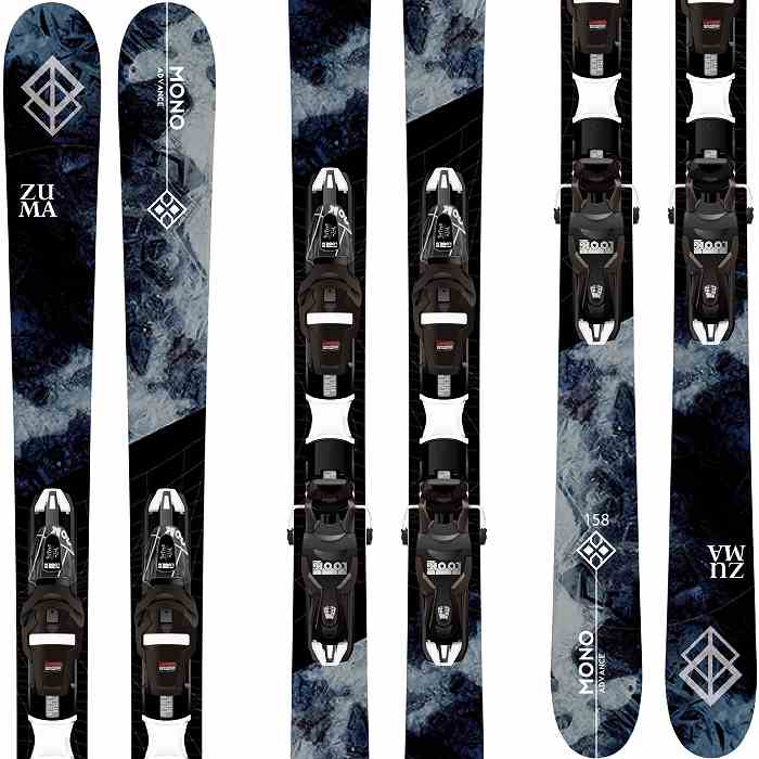 100%正規品2023 ZUMA ツマ モノ アドバンス XPS MONO BK GW ADVANCE 10 22-23 スキー板 