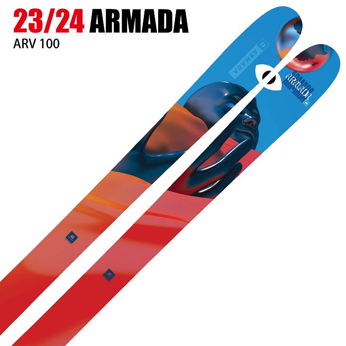 アルマダ スキー板 2024 ARMADA ARV 100 エーアールブイ 板単品 23-24