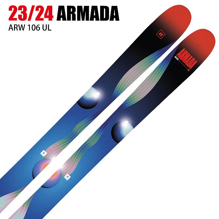 アルマダ スキー板 2024 ARMADA ARW 106 UL エーアールダブリュー 板単品 23-24