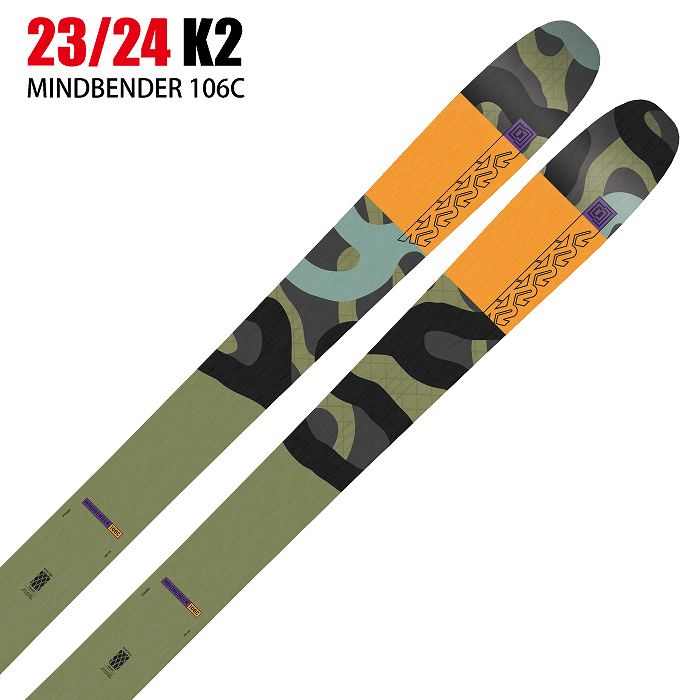 ケーツー スキー板 2024 K2 MINDBENDER 106 C マインドベンダー 板単品