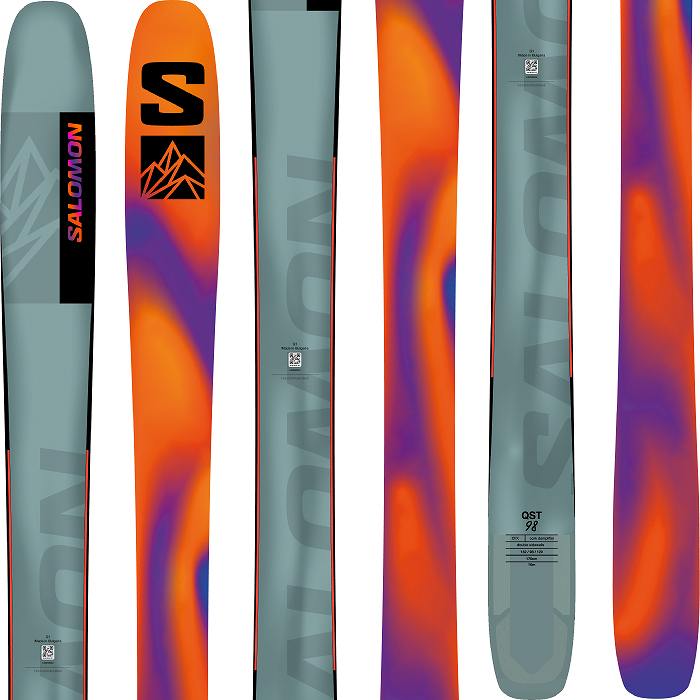 スキー2点セット]サロモン スキー板 2024 SALOMON QST 98 23 ARMADA STAGE 11 GW 100mm  ビンディングセット 23-24 :00101032420387:モリヤマスポーツ !店 通販 
