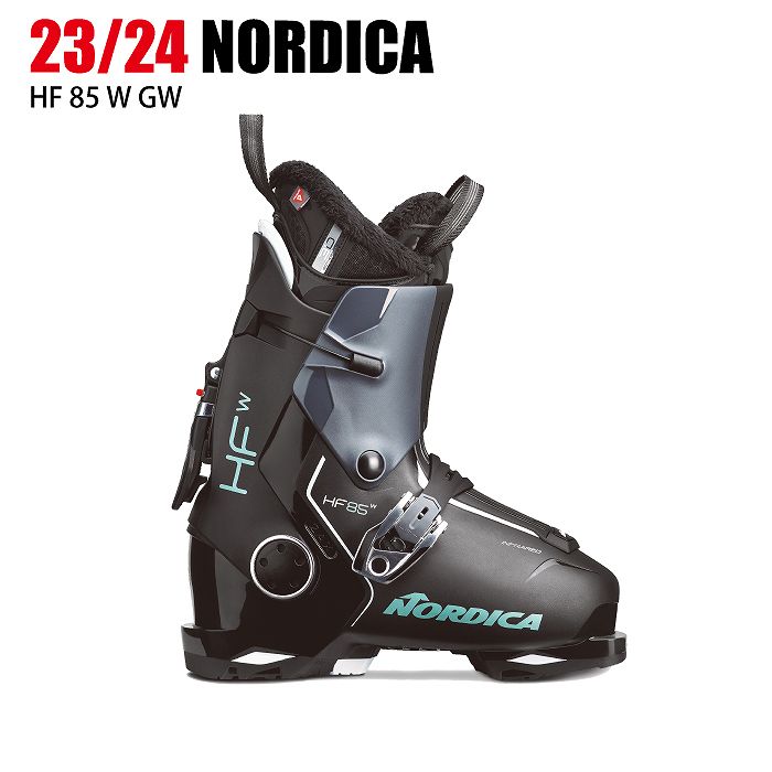 ノルディカ スキーブーツ 2024 NORDICA HF 85 W GW BK/ANT/GRN エイチエフ リアエントリー 23-24