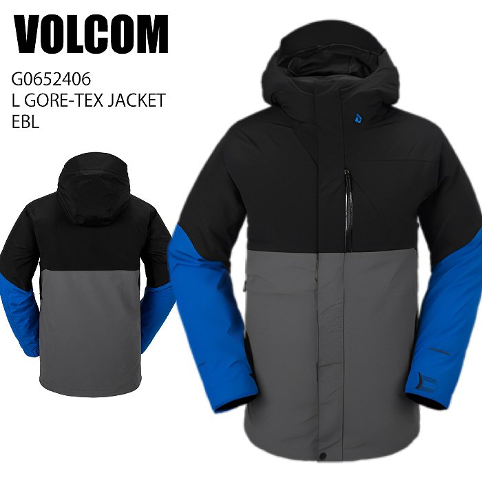 VOLCOM ボルコム G0652406 L GORE-TEX JACKET EBL 23-24 ボードウェア メンズ ジャケット ゴアテックス スノーボード VOLCOM ボルコム G0652406 L GORE-TEX JACKET EBL 23-24 ボードウェア