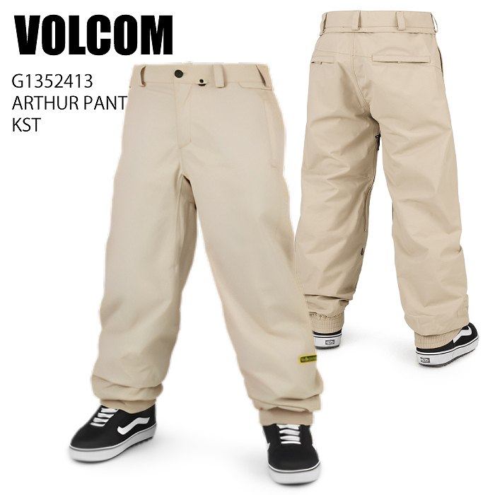 VOLCOM ボルコム G1352413 ARTHUR PANT KST 23-24 ボードウェア メンズ