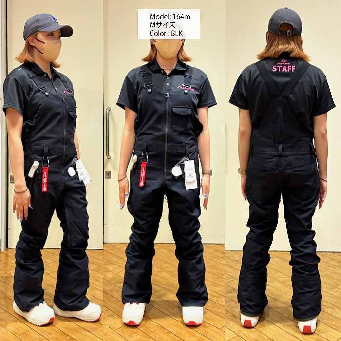 VOLCOM ボルコム H1352406 SWIFT BIB OVERALL BLK 23-24 ボードウェア