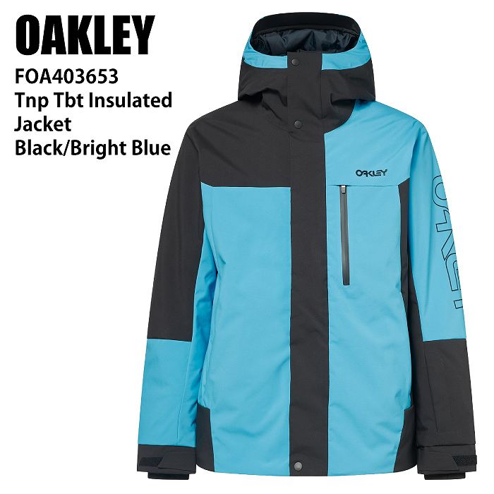 OAKLEY オークリー FOA403653 TNP TBT INSULATED JACKET BLACK/BLUE 23-24 ボードウェア メンズ  ジャケット スキー スノーボード