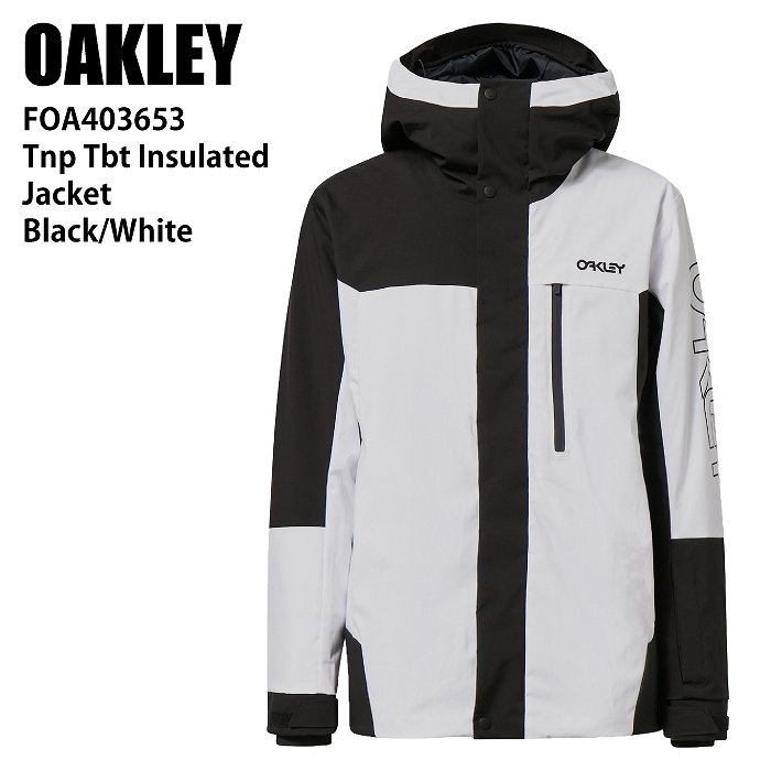 OAKLEY オークリー FOA403653 TNP TBT INSULATED JACKET BLACK/WHITE 23-24 ボードウェア  メンズ ジャケット スキー スノーボード