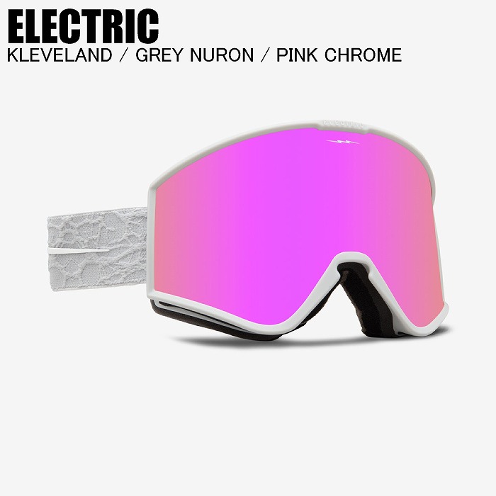 ELECTRIC エレクトリック KLEVELAND クリーブランド GREY NURON PINK CHROME 24KG ゴーグル スノボ  スノーボード : 00401012423159 : モリヤマスポーツ Yahoo!店 - 通販 - Yahoo!ショッピング