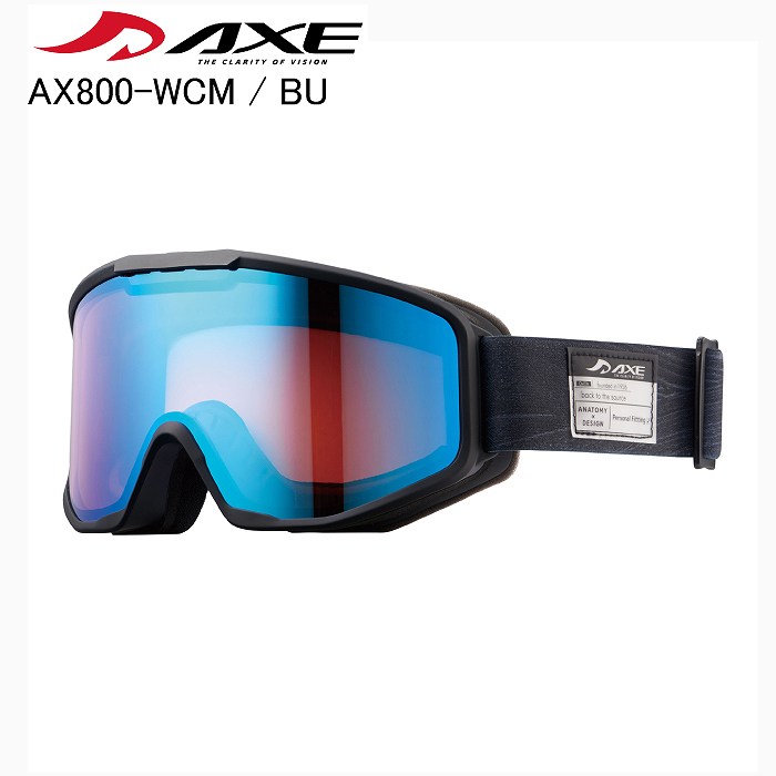 AXE アックス AX800-WCM GOGGLES BU ゴーグル アックスゴーグル