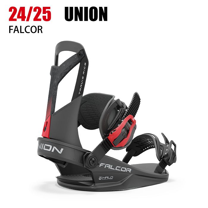 2025 UNION ユニオン FALCOR ファルコア BLACK 24-25 スノーボード ビンディング バインディング