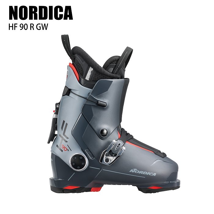 ノルディカ スキーブーツ 2025 NORDICA HF 90 R GW ANT/GRY/RED エイチエフ リアエントリー 24-25