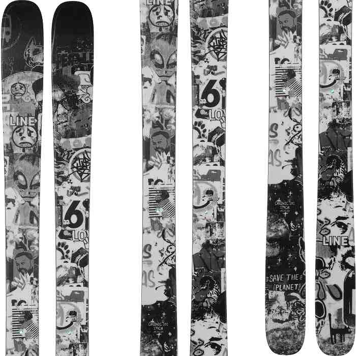 LINE Chronic 101 TC Skis 2024 | LINE Skis, Ski Poles, & Clothing