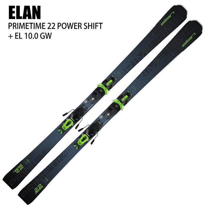 エラン スキー板 2025 ELAN PRIMETIME 22 BLUE POWER SHIFT + 