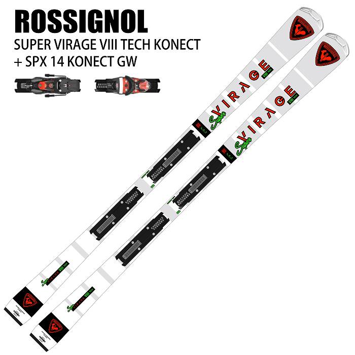 ロシニョール スキー板 2025 ROSSIGNOL SUPER VIRAGE VIII TECH KNT + SPX 14 KNT GW  スーパーヴィラージュ ビンディングセット 24-25 : 00101062525050 : モリヤマスポーツ Yahoo!店 - 通販 -  Yahoo!ショッピング