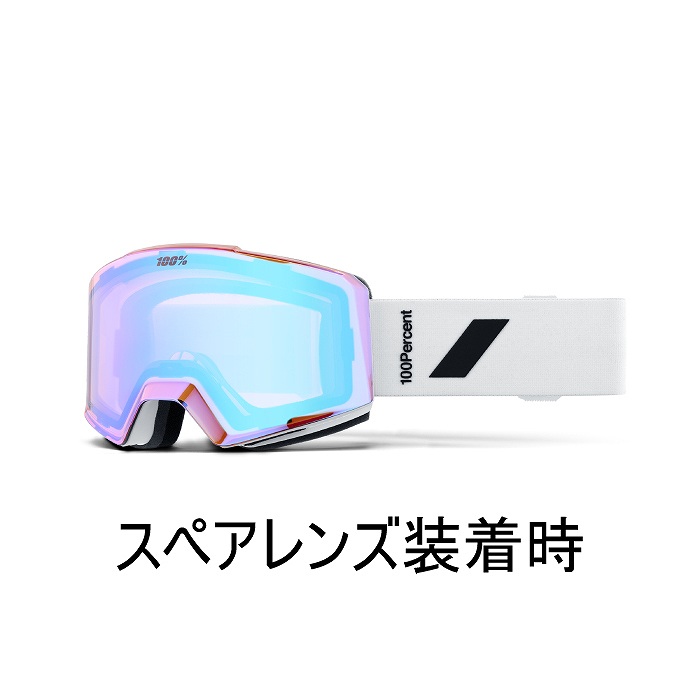 100% ワンハンドレッド NORG ASIA FIT ノルグ White 51005-00003