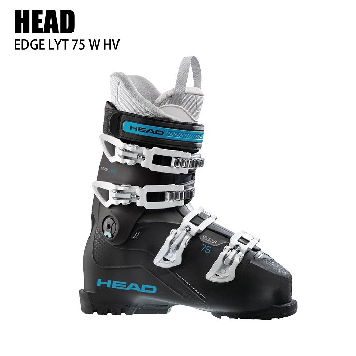 HEAD ヘッド スキーブーツ 2025 EDGE LYT 75 W HV BK/TURQUOISE