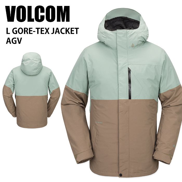 VOLCOM GORE-TEX 迷彩スノーボードジャケット　S スキー VOLCOM ボルコム L GORE-TEX JACKET AGV 24-25 ウエア ユニセックス