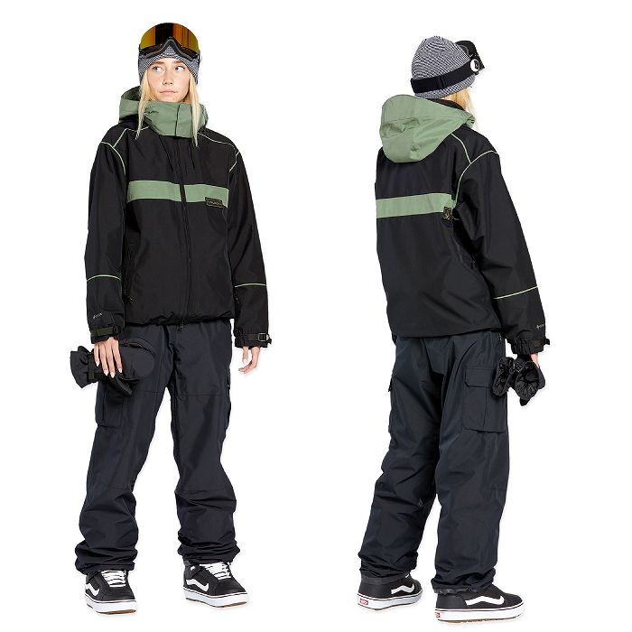 VOLCOM ボルコム DLM GORE-TEX JACKET BLK 24-25 ウエア レディース